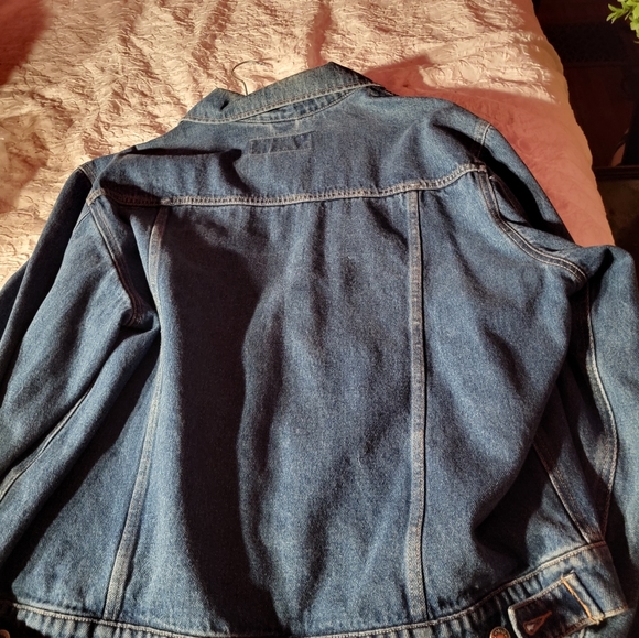 Wranglers hero VINTAGE heavy STURDY Denim Jacket xl men - Picture 13 of 13